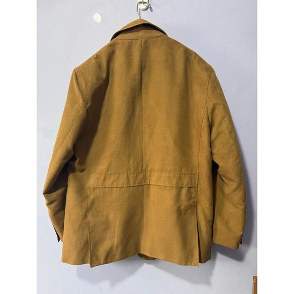 Roundtree & Yorke size Large mens tan sports coat - Picture 4 of 6